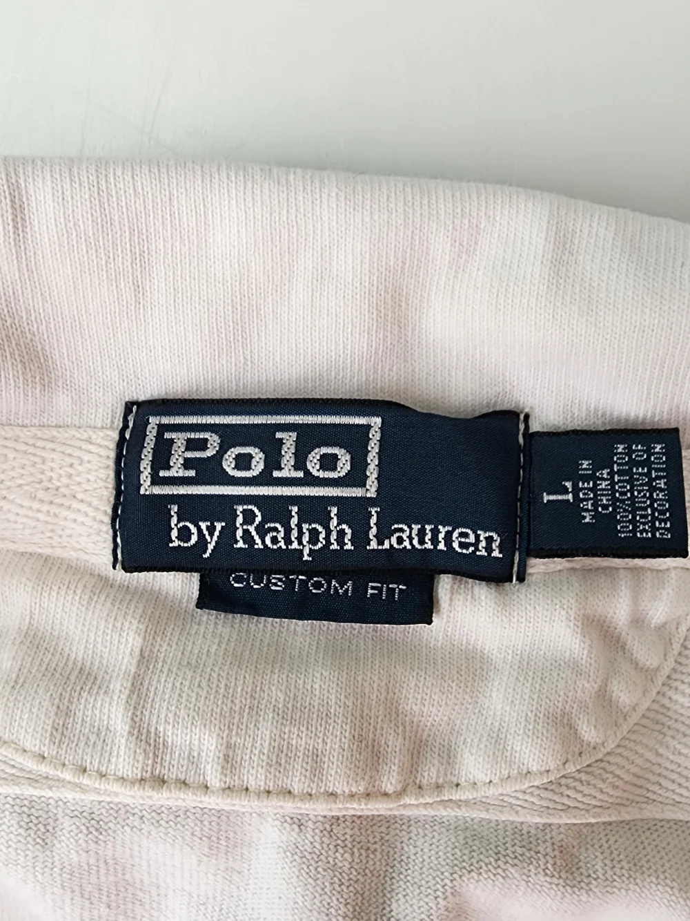 Polo Ralph Lauren Graphic Crest Rugby Shirt size Men's L